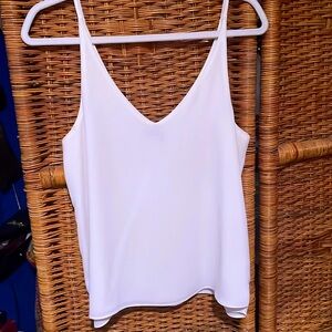 Off white chiffon cami by TopShop